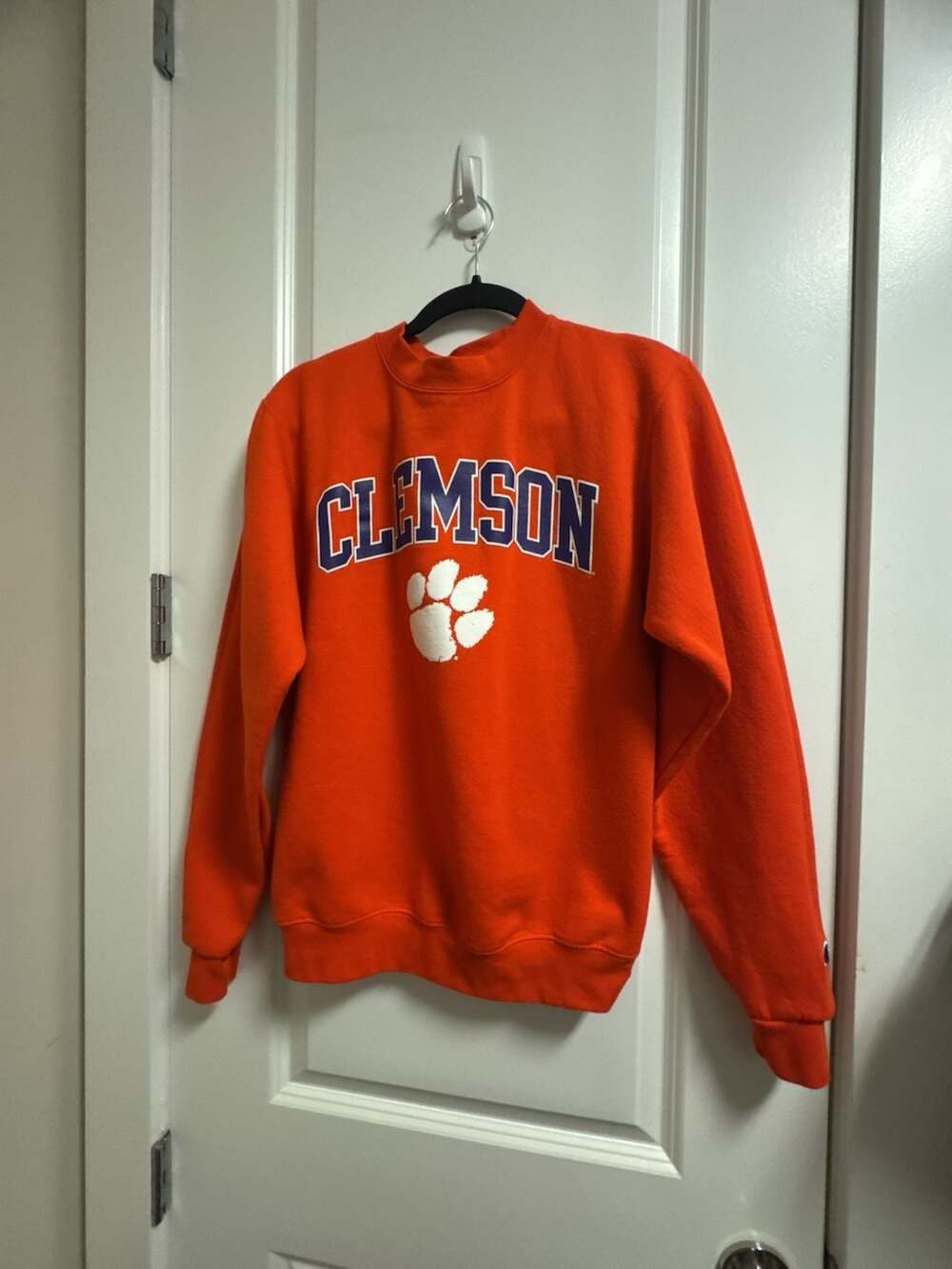 Champion Clemson Tigers Orange Crewneck Sweatshirt
